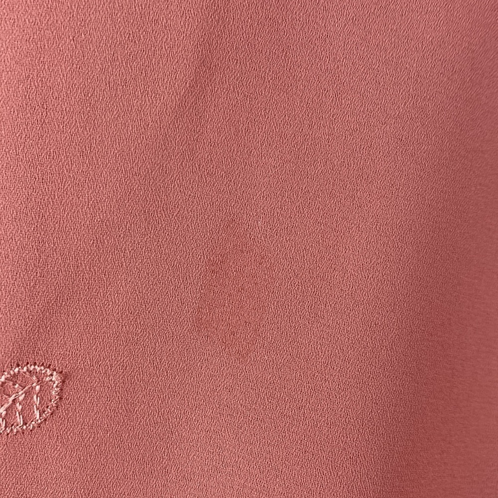 Beautiful Vintage Rose Colored Rae Hepburn Blouse- Size Med - Picture 10 of 12